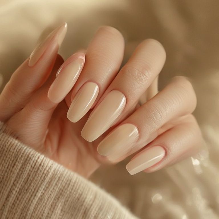 Macro de unhas manicure